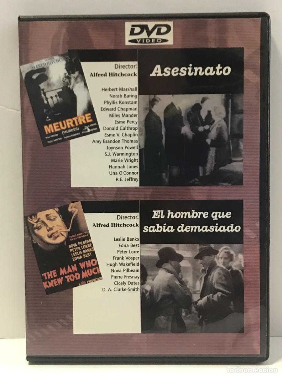 Cine: DVD ASESINATO - EL HOMBRE QUE SABIA DEMASIADO