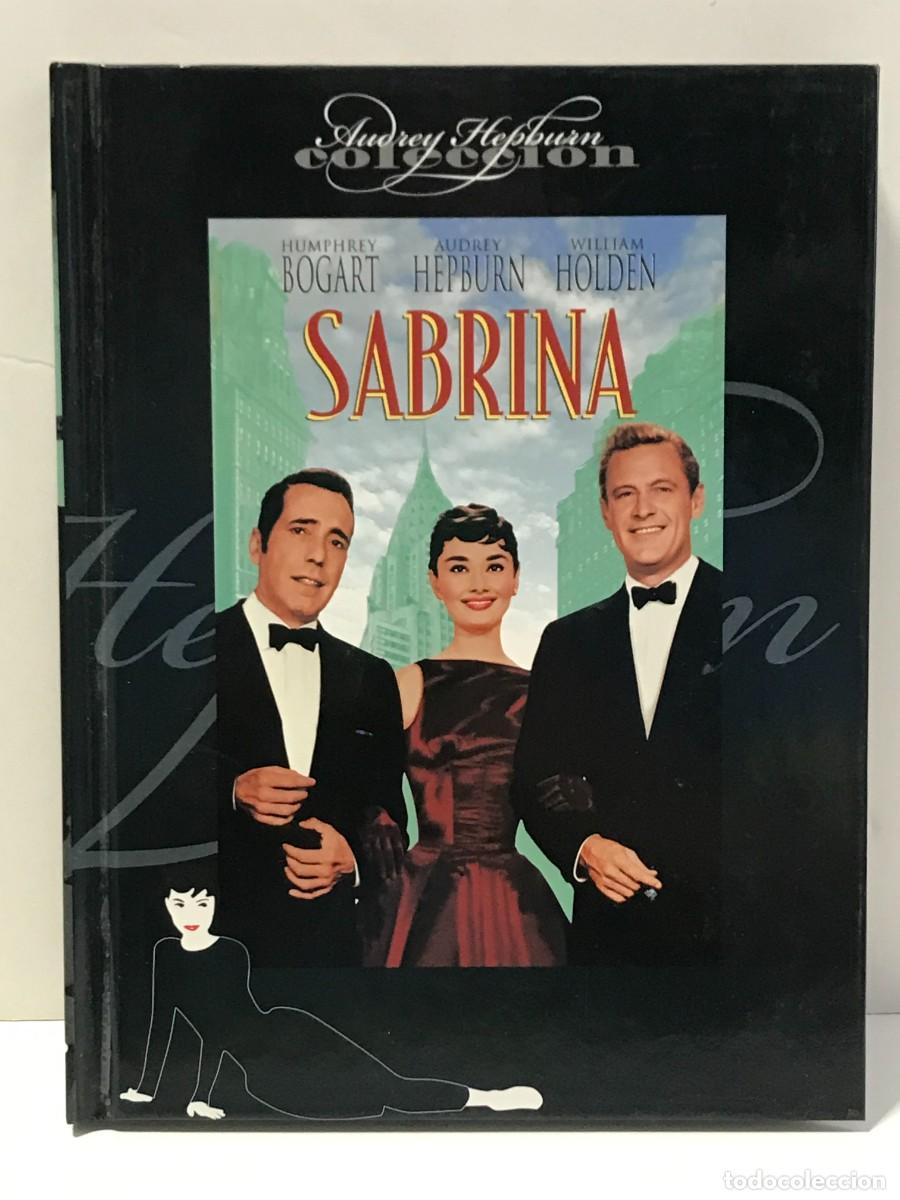 Cine: DVD + LIBRO COLECCION AUDREY HEPBURN - 2 SABRINA