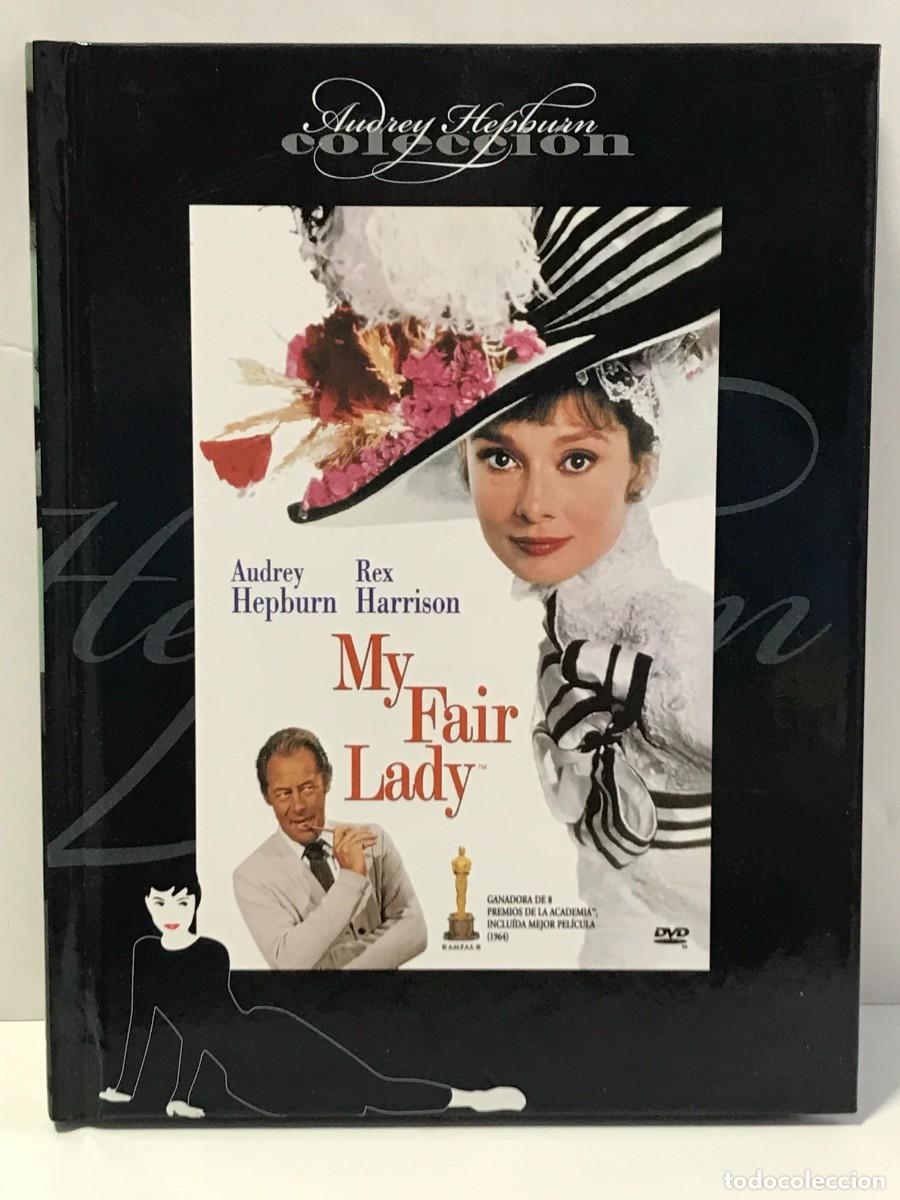 Cine: DVD + LIBRO COLECCION AUDREY HEPBURN - 3 MY FAIR LADY