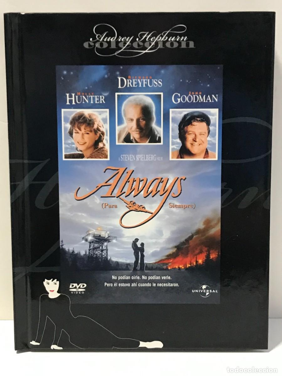 Cine: DVD + LIBRO COLECCION AUDREY HEPBURN - 10 ALWAYS