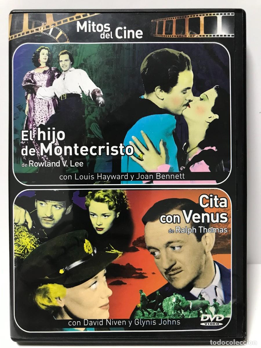Cine: DVD MITOS DE CINE - EL HIJO DE MONTECRISTO - CITA CON VENUS (S)