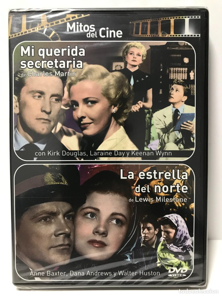 Cine: DVD MITOS DE CINE - MI QUERIDA SECRETARIA - LA ESTRELLA DEL NORTE (S)