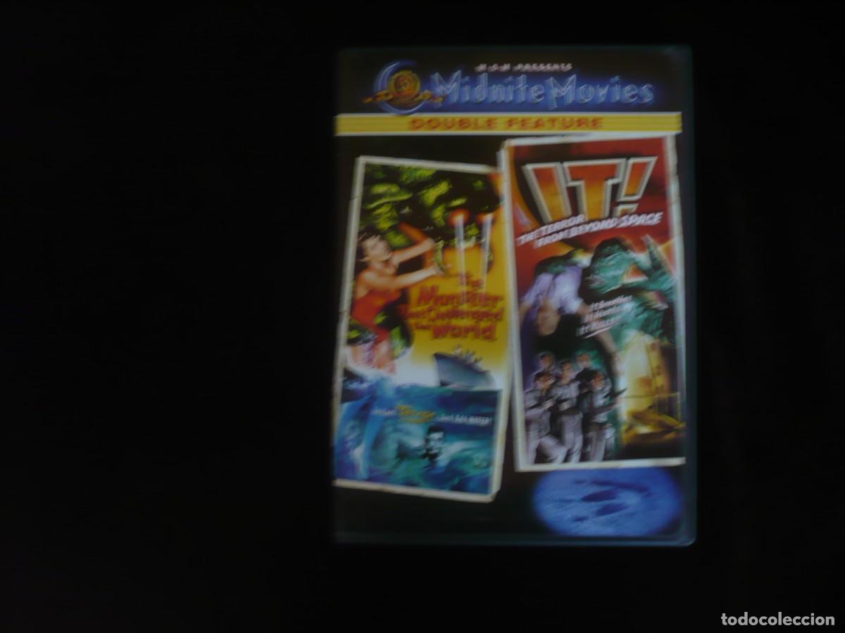Cine: the monster that challenged the world + it the terror from beyond space - dvd casi como nuevo