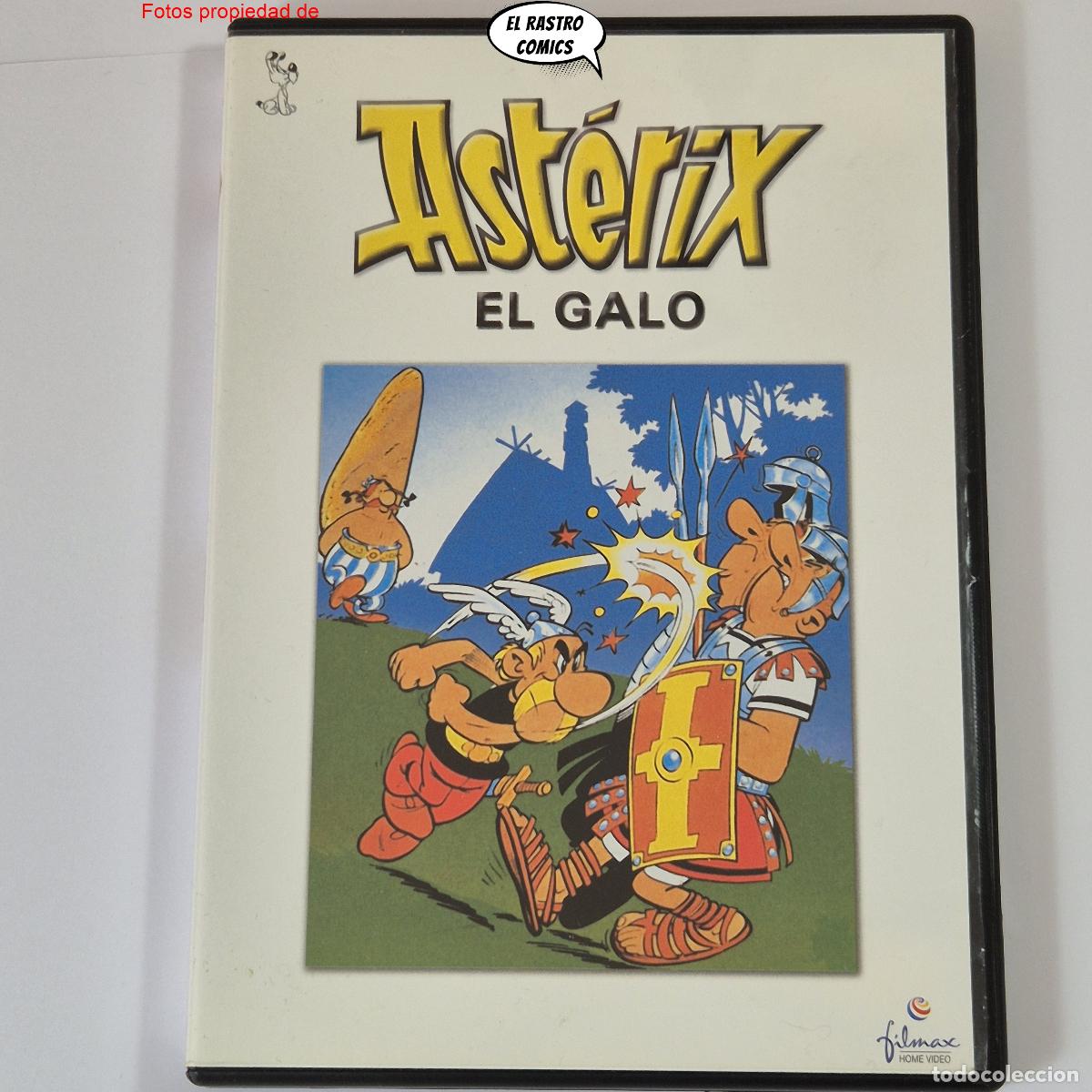 Kino: Asterix el Galo, animaci&oacute;n, DVD, D3