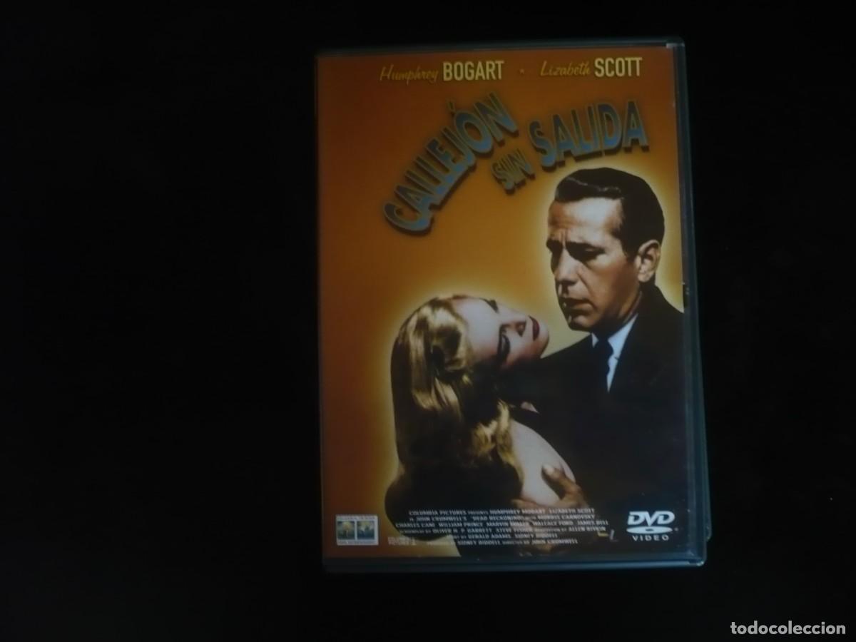 Cine: callejon sin salida - humpherey bogart - dvd casi como nuevo con folleto