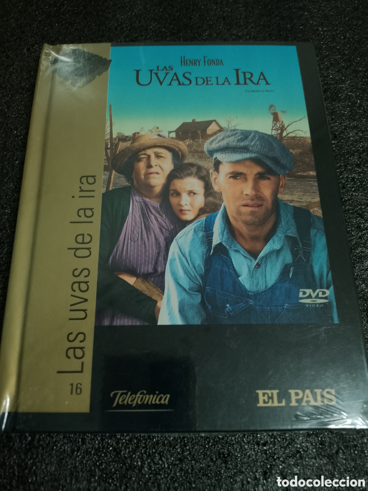 Cinema: LAS UVAS DE LA IRA - DVD LIBRO NUEVO PRECINTADO