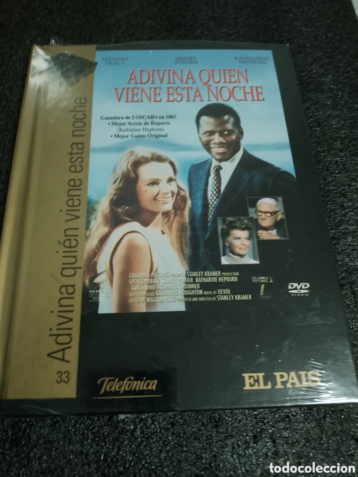 Cinema: ADIVINA QUIEN VIENE ESTA NOCHE? - DVD LIBRO NUEVO PRECINTADO