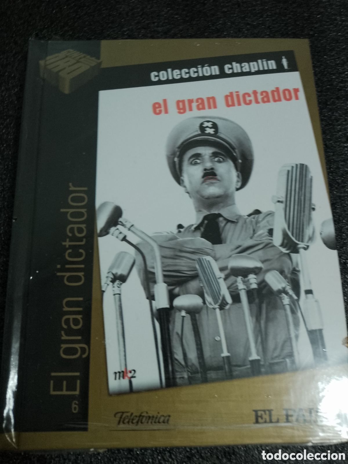 Cin&eacute;ma: EL GRAN DICTADOR- DVD LIBRO NUEVO PRECINTADO