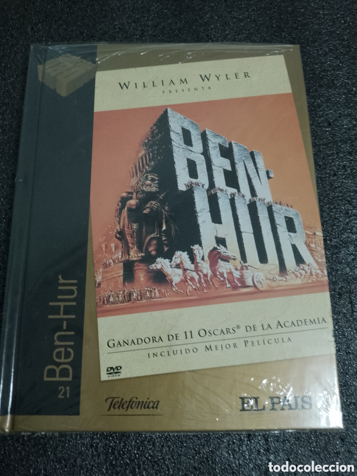 Cin&eacute;ma: BEN-HUR - DVD LIBRO NUEVO PRECINTADO