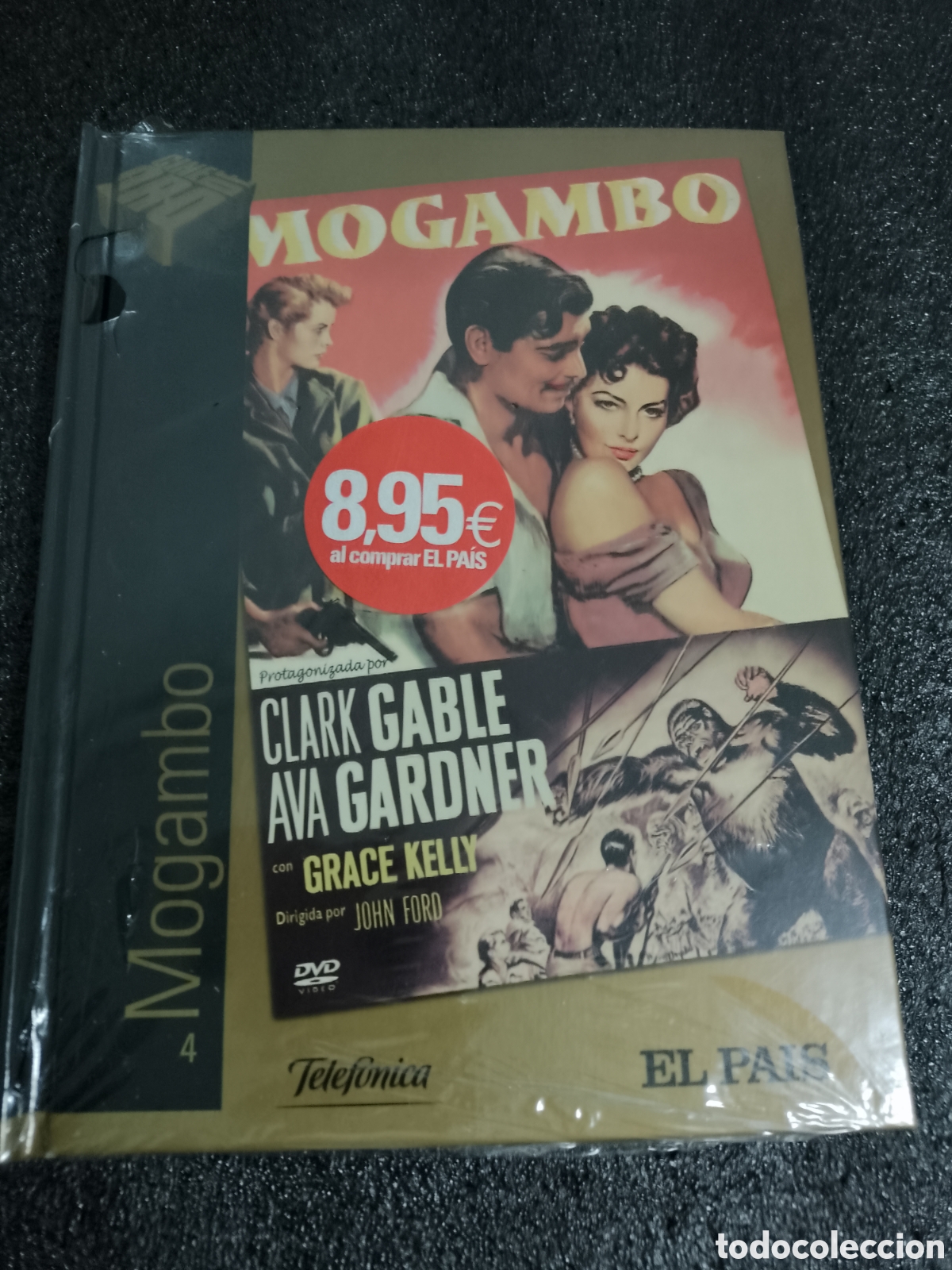 Cin&eacute;ma: MOGAMBO - DVD LIBRO NUEVO PRECINTADO