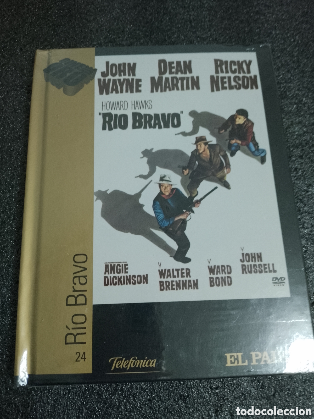 Cin&eacute;ma: RIO BRAVO - DVD LIBRO NUEVO PRECINTADO