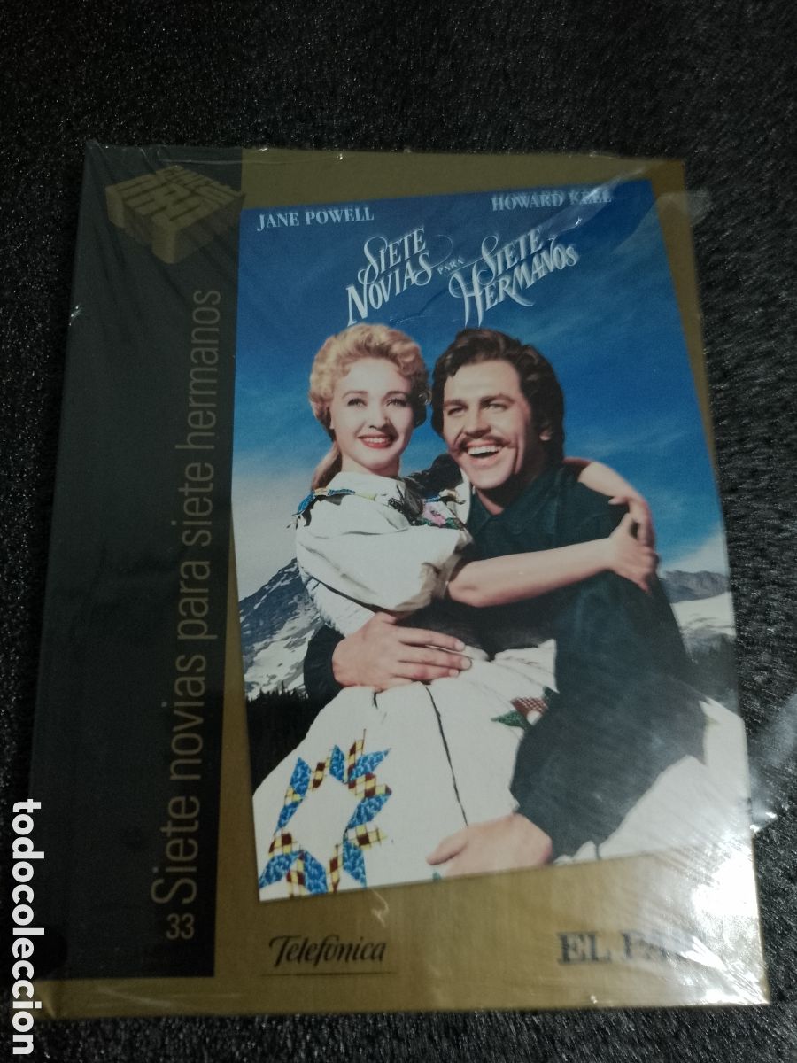 Cine: SIETE NOVIAS PARA SIETE HERMANOS- DVD LIBRO NUEVO PRECINTADO