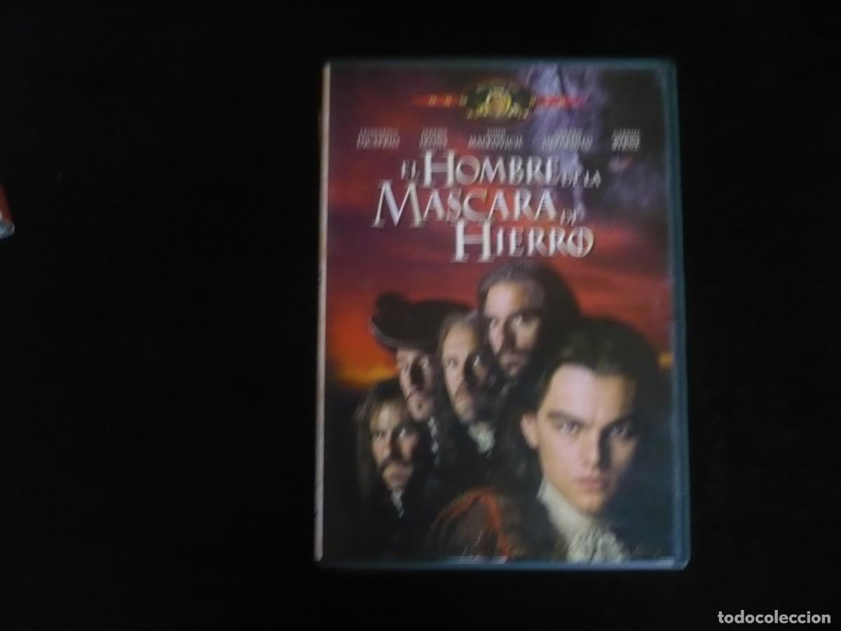 Cine: el hombre de la mascara de hierro - leonardo dicaprio - dvd como nuevo con librito