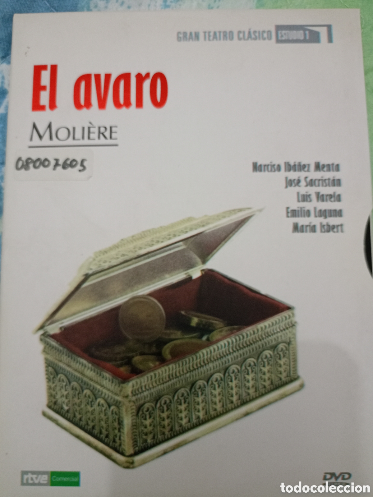 Cine: DVD El avaro - videoclub - estudio 1