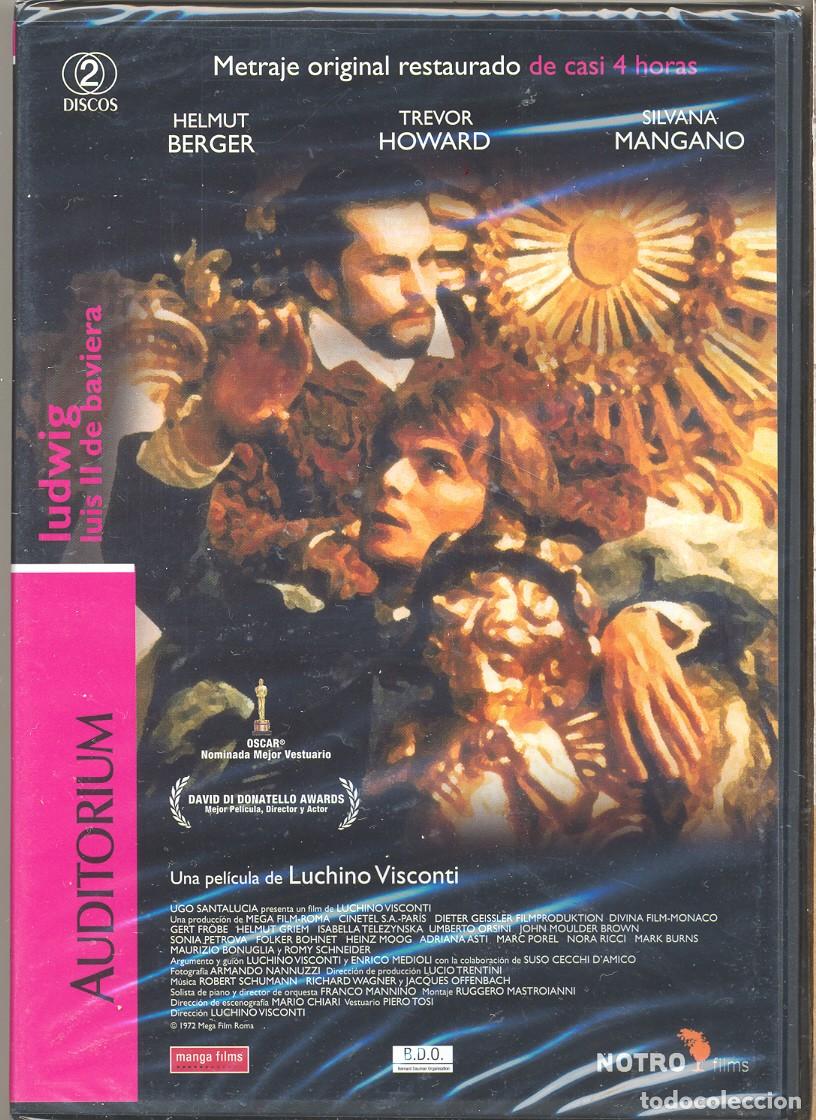 Cine: Ludwig. (Especial 2 discos) deLuchino Visconti. MAGISTRAL