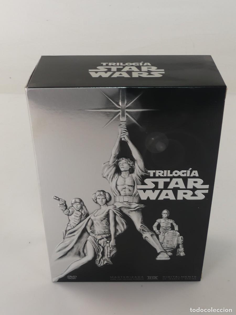 Cine: PACK DVD&rsquo;D TRILOGIA STAR WARS