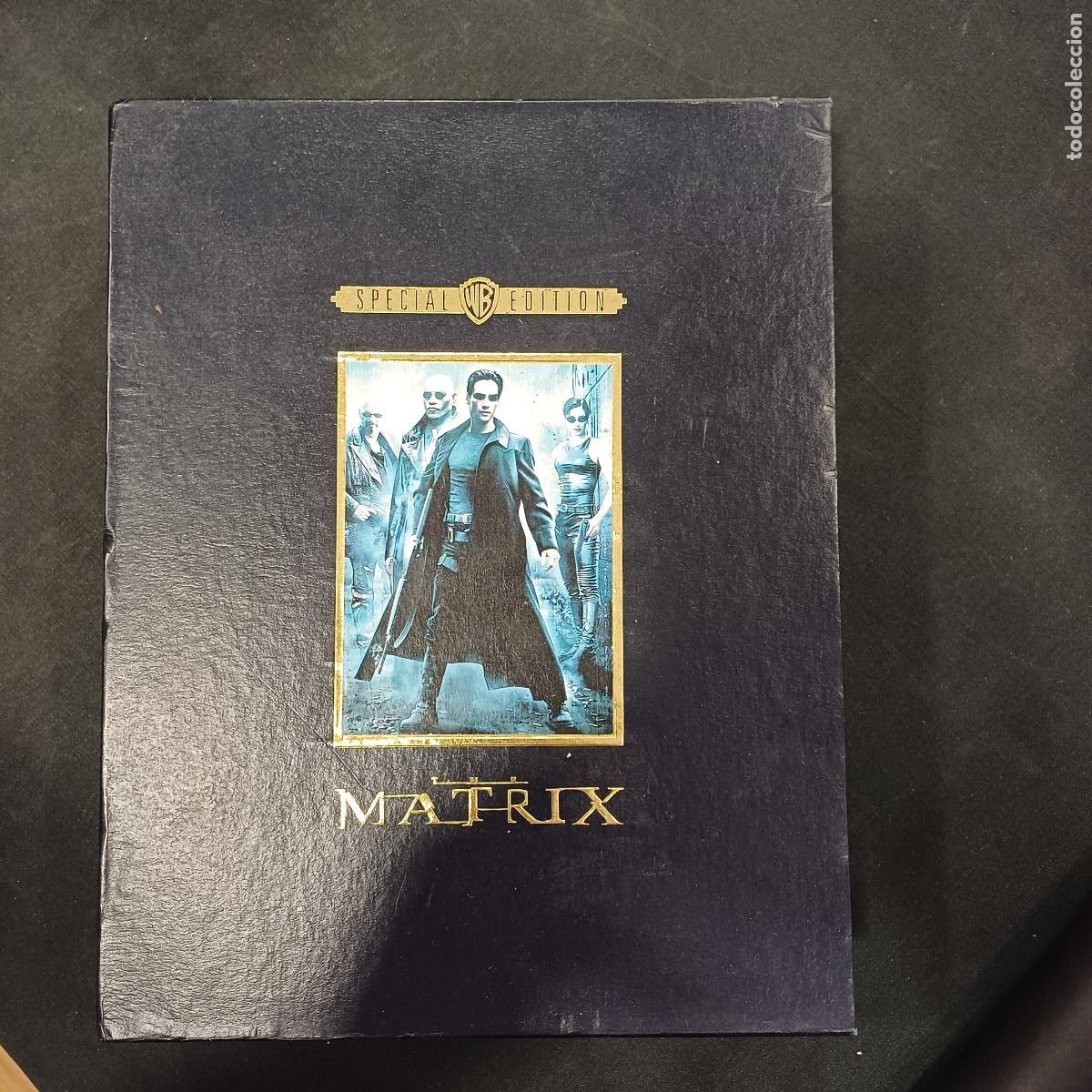 Cine: MATRIX/SPECIAL EDITION BOX SET/DVD+POSTER+FOTOS+CARTELES+FOTOGRAMA 35MM.