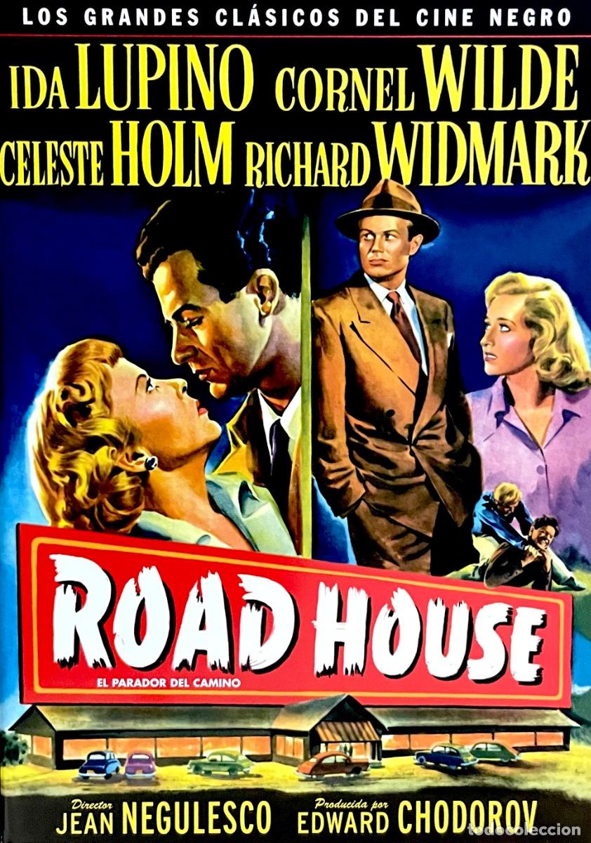 Cine: EL PARADOR DEL CAMINO. Ida Lupino. Richard Widmark. Cornel Wilde. Jean Negulesco. DVD+LIBRO.
