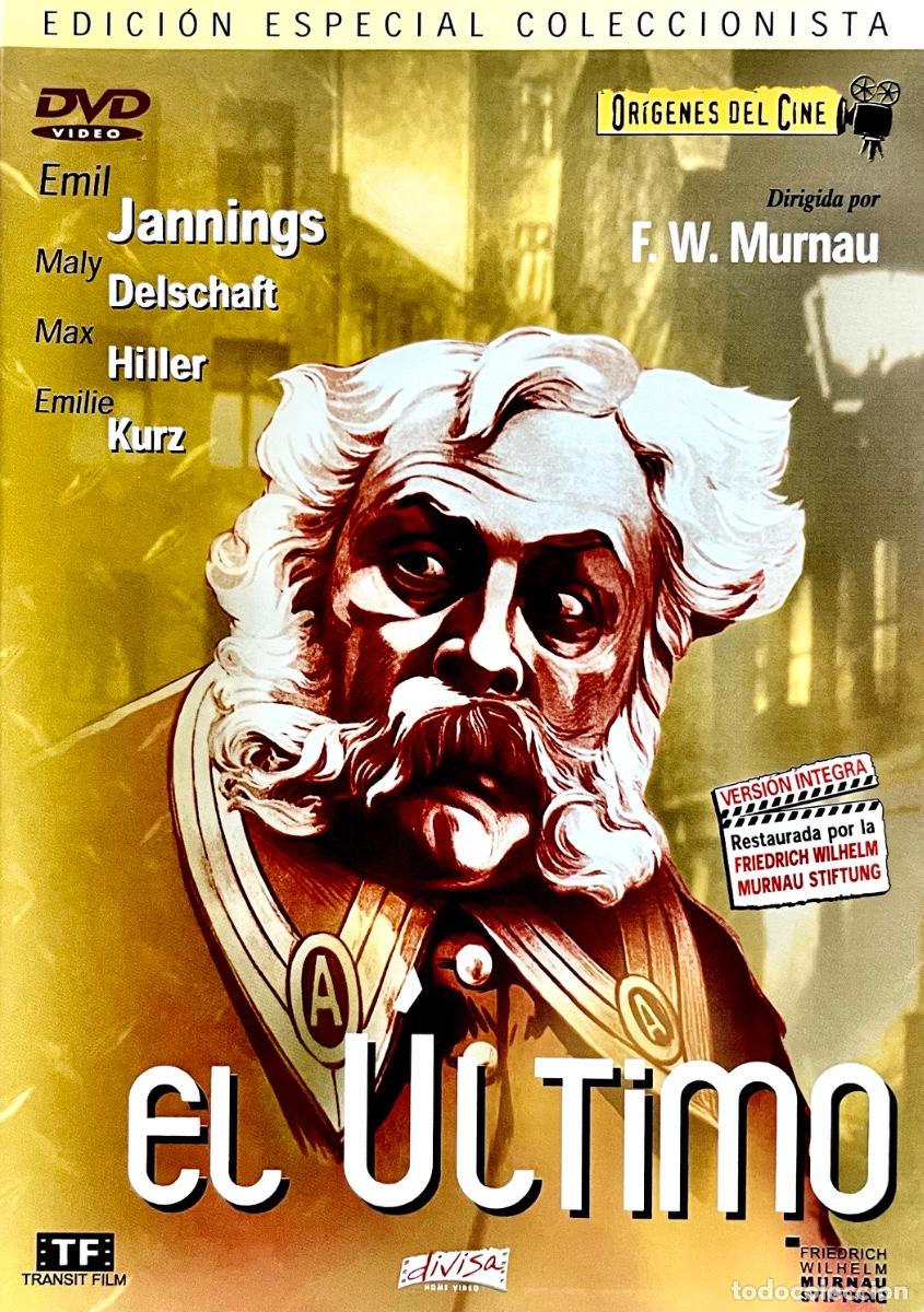 Cine: DVD. EL &Uacute;LTIMO. Emil Jannings. Maly Delschaft. F.W. Murnau. EDICION COLECCIONISTA CON EXTRAS.