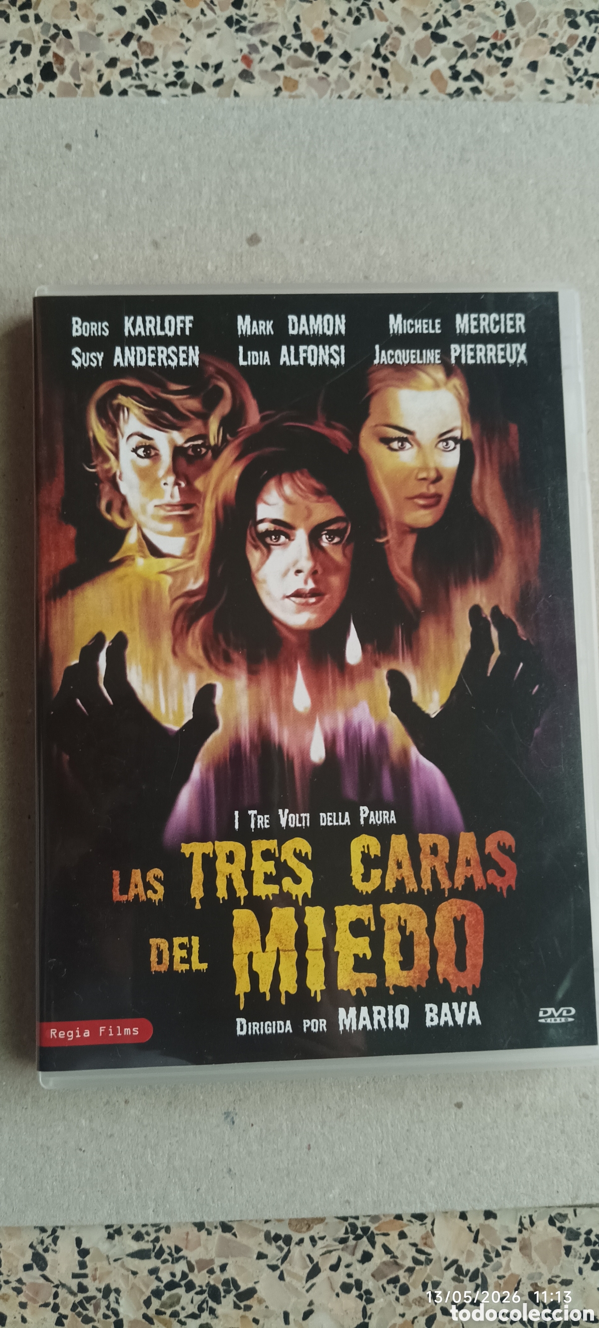 Cine: Las tres caras del miedo dvd