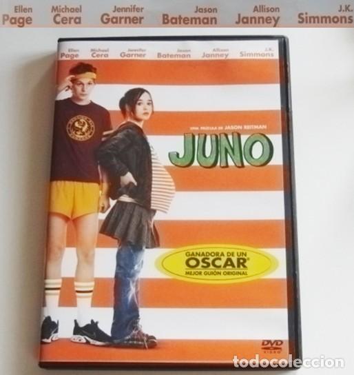 Cine: JUNO DVD PEL&Iacute;CULA COMEDIA ELLEN PAGE ALLISON JANNEY CERA J K SIMMONS ADOLESCENTE EMBARAZO NO DESEADO