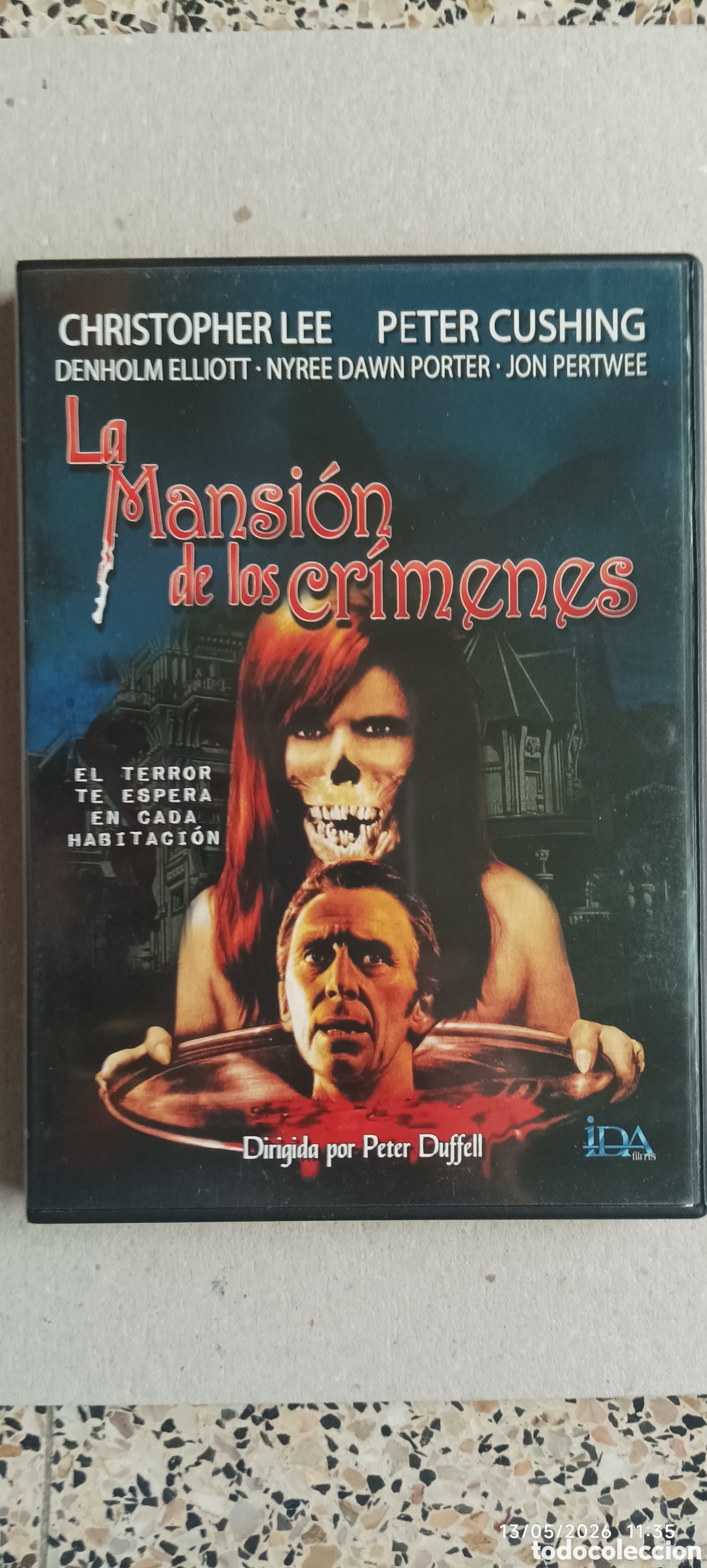 Cine: La mansion de los cr&iacute;menes dvd