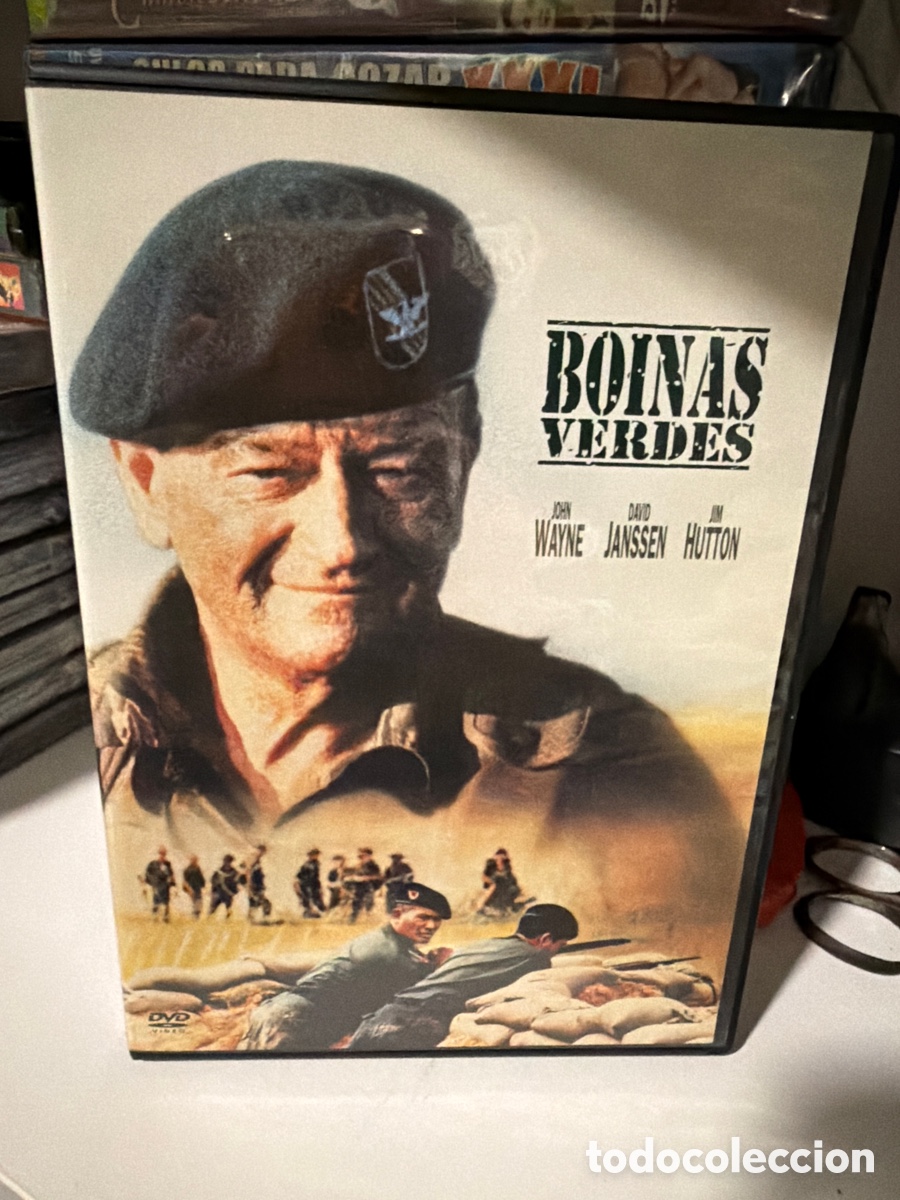 Cine: Boinas Verdes DVD SEMINUEVO