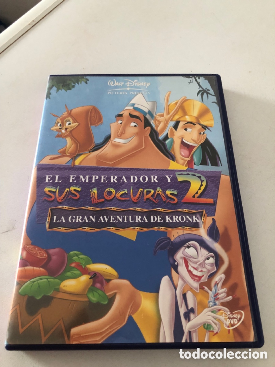 Cine: El Emperador Y Sus Locuras 2 La Gran Aventura De Kronk Dvd
