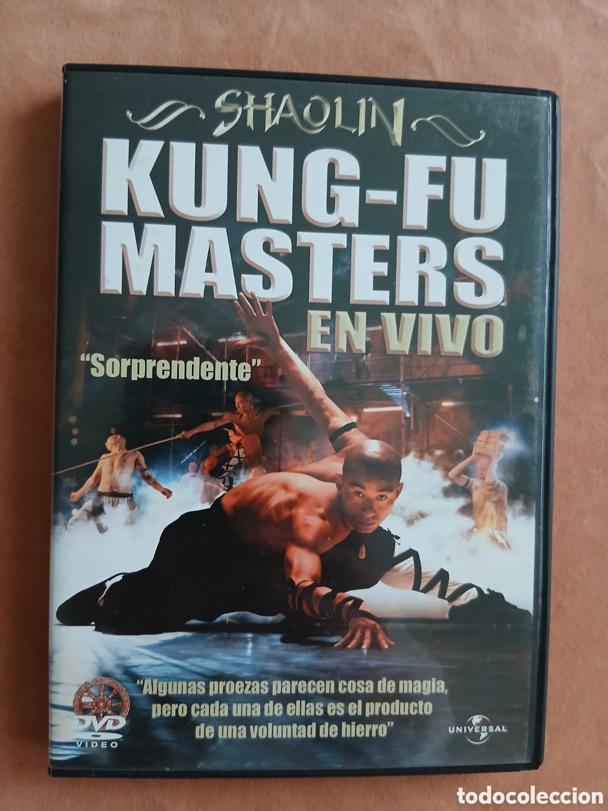 Cine: SHAOLIN KUNG FU MASTERS - LIVE&bull; ARTES MARICALES &bull; DVD
