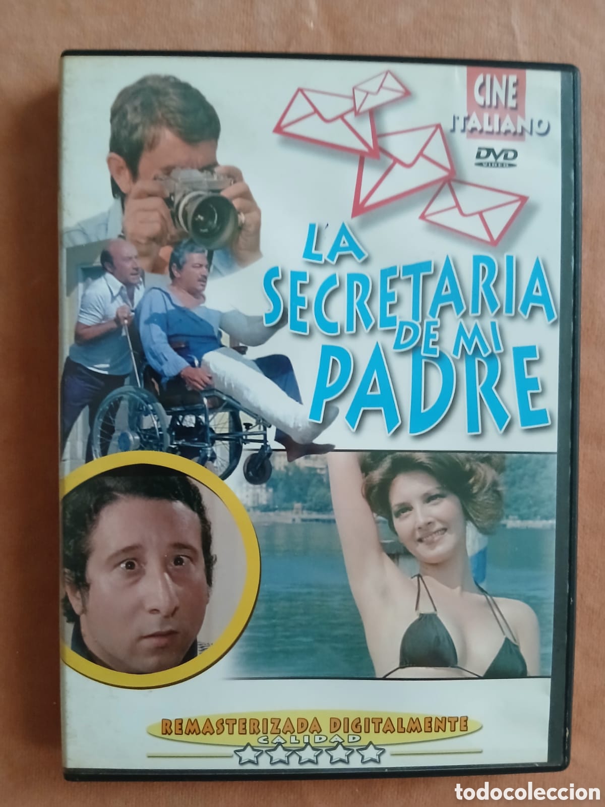 Cine: LA SECRETARIA DE MI PADRE &bull; Alvaro Vitali, Maria Rosario Omaggio &bull; COMEDIA ER&Oacute;TICA &bull; DVD