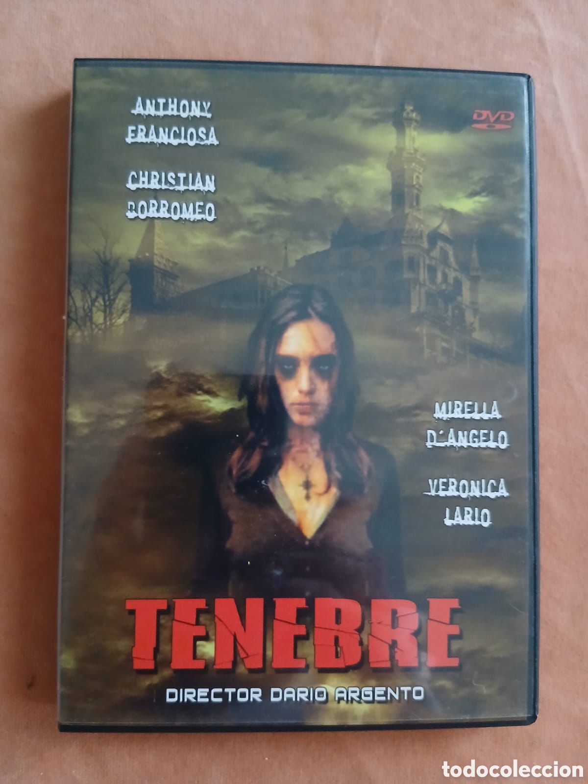 Cine: TENEBRE &bull; Dar&iacute;o Argento&bull; Mirella D'Angelo &bull;TERROR &bull; DVD
