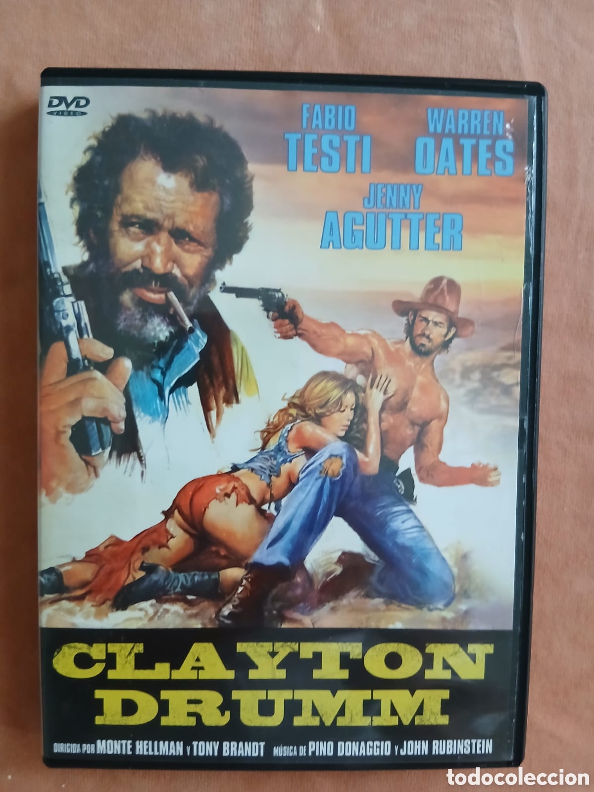 Cine: CLAYTON DRUMM &bull; Fabio Testi, Warren Dates &bull; Spaghetti western &bull; DVD