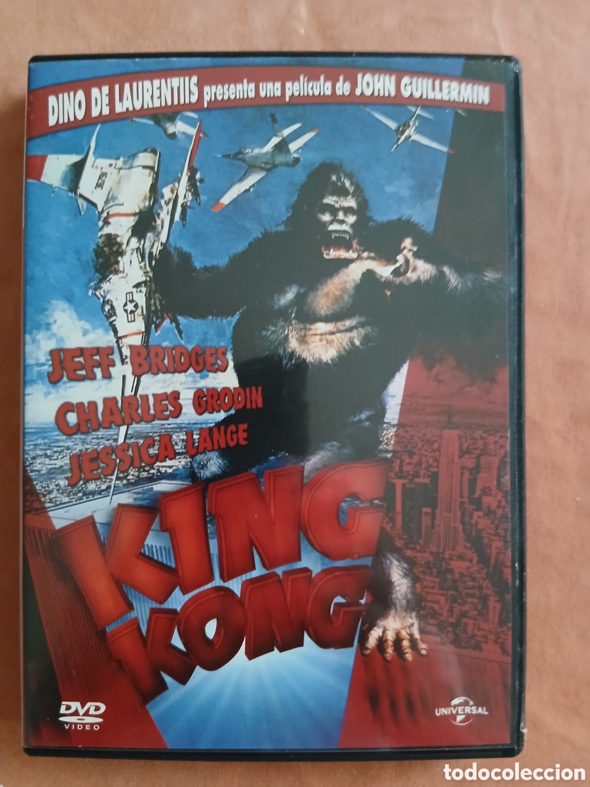 Cine: KING KON &bull; Jeff Bridges, Charles Grodin, Jessica Lange &bull; DVD