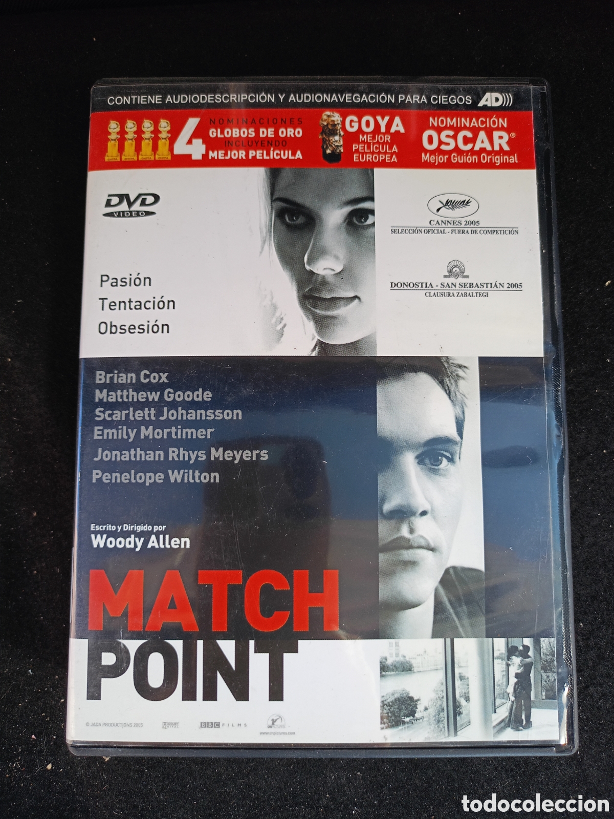 Cine: Match Point. Woody Allen. DVD