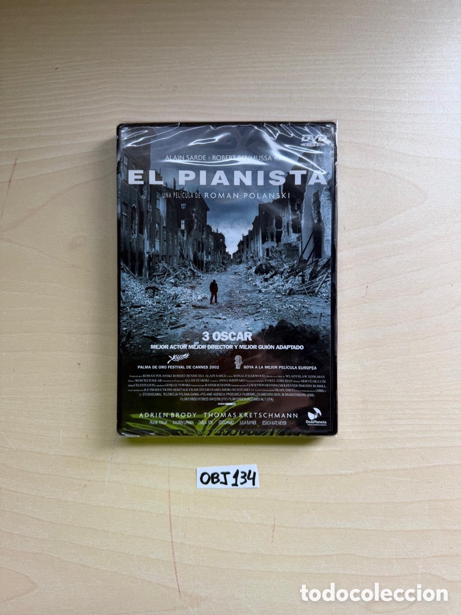 Cine: DVD el pianista Rom&aacute;n Polanski