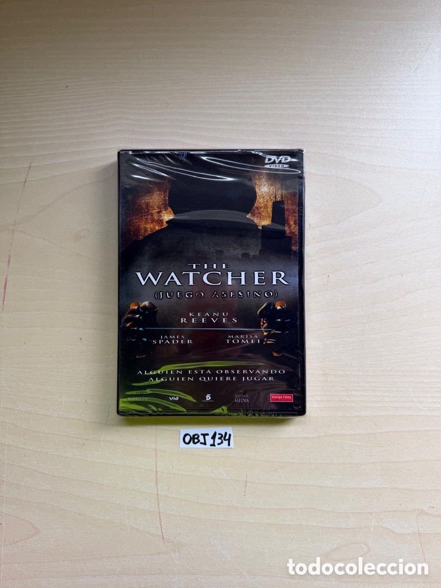 Cine: DVD The Watcher juego asesino