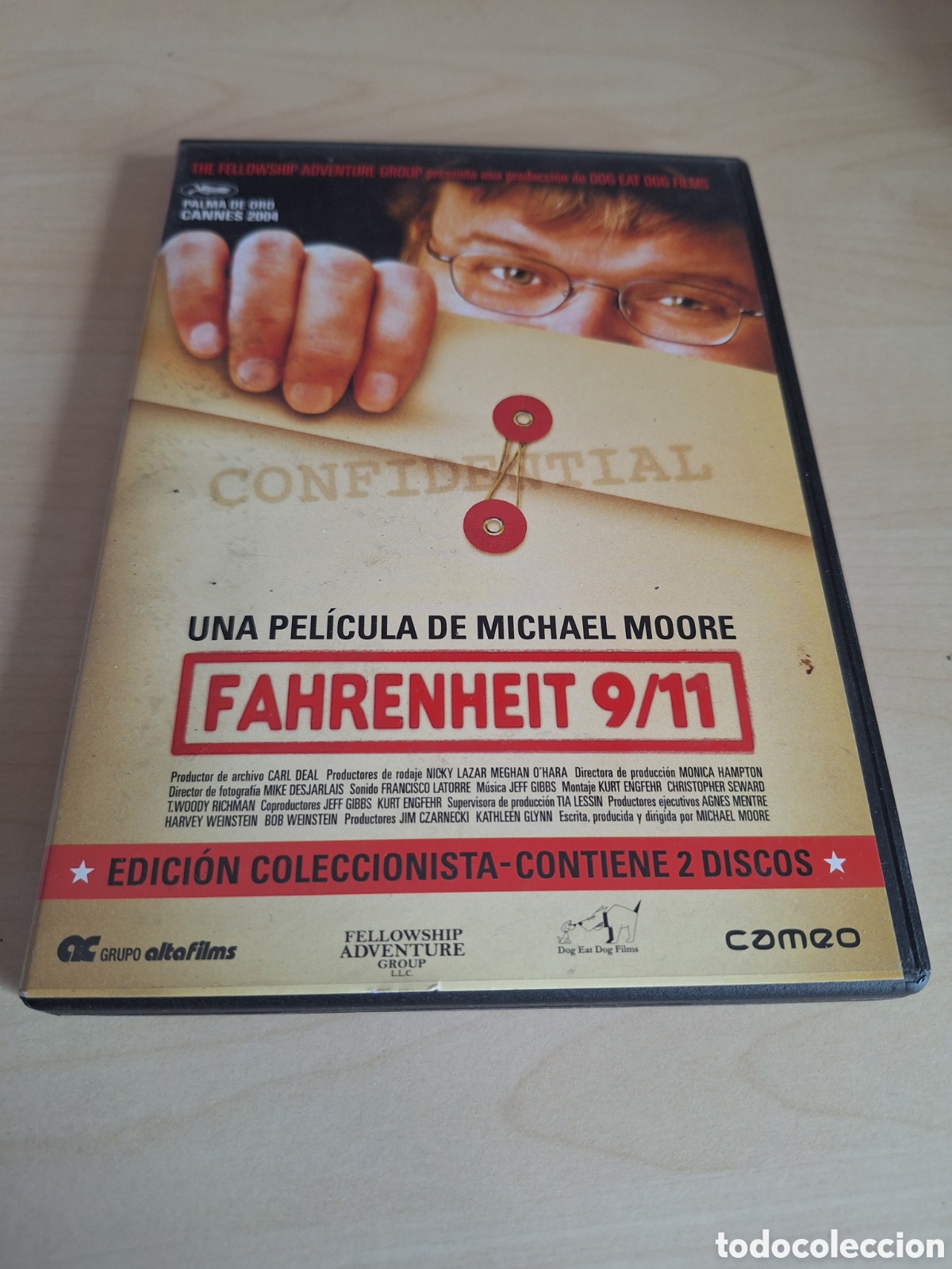Cine: S79 fahrenheit 9/11 DVD SEGUNDAMANO
