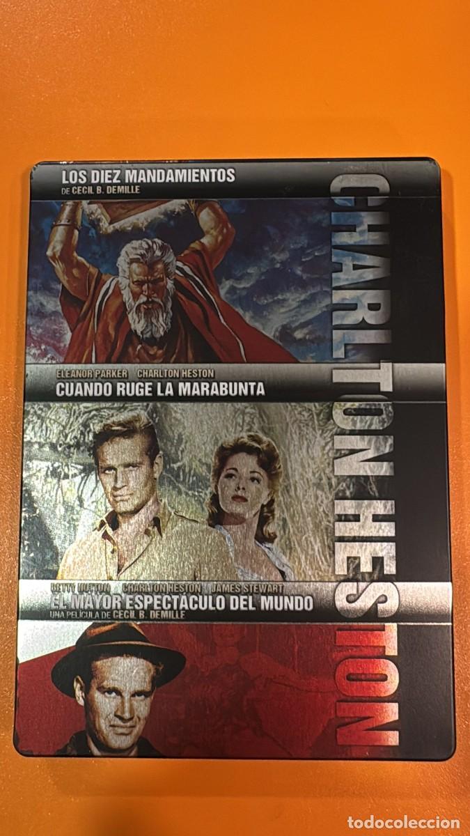 Cine: Charlton Heston (Edici&oacute;n Estuche Met&aacute;lico) [DVD]