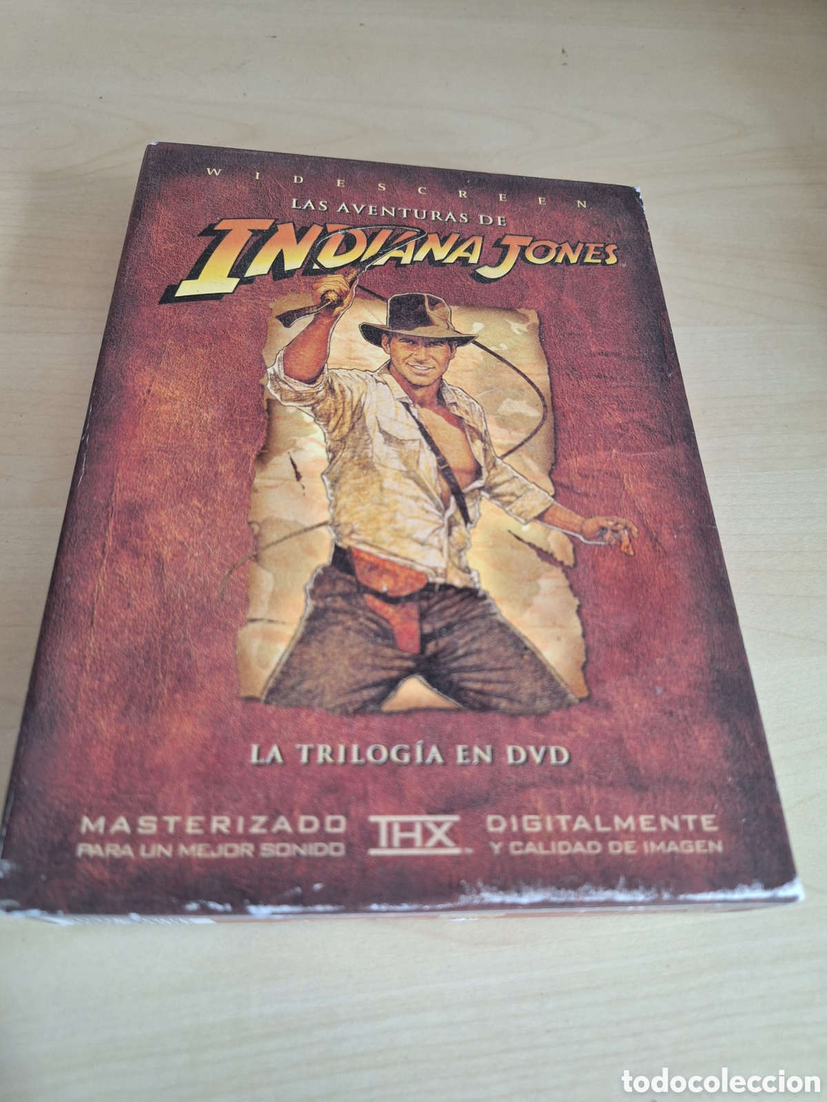 Cine: S80 trilogia indiana jones DVD SEGUNDAMANO