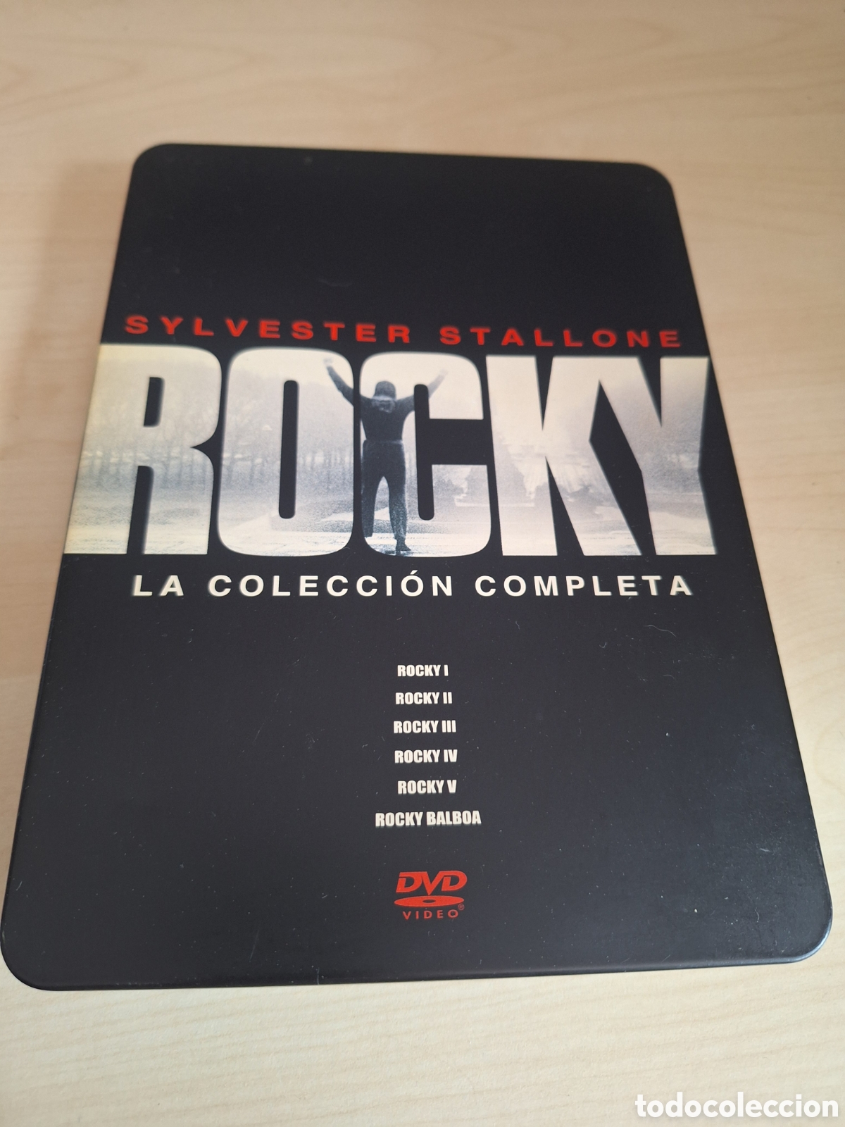 Cine: S80 pack 5 peliculas rocky edicion steelbook alguna bolladura DVD SEGUNDAMANO