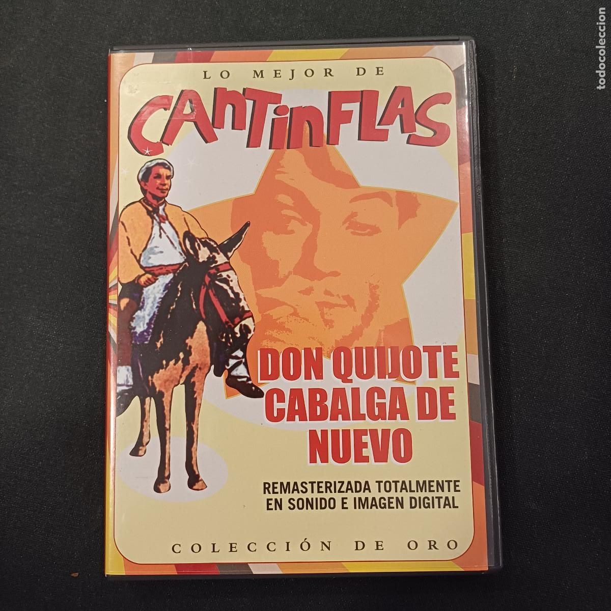 Cine: DON QUIJOTE CABALGA DE NUEVO/CANTINFLAS/DVD.