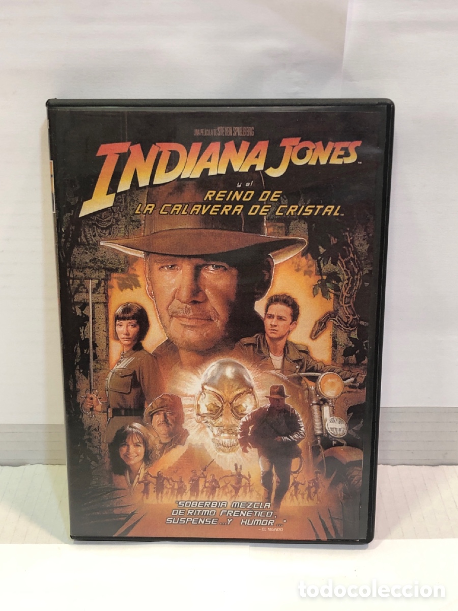 Cine: DVD - Indiana Jones y el Reino de la Calavera de Cristal