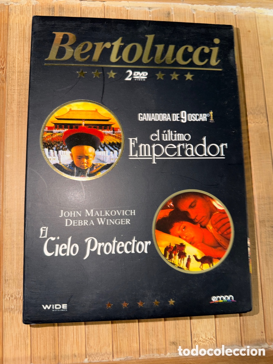 Cine: Pack Doble Bertolucci DVD SEMINUEVO