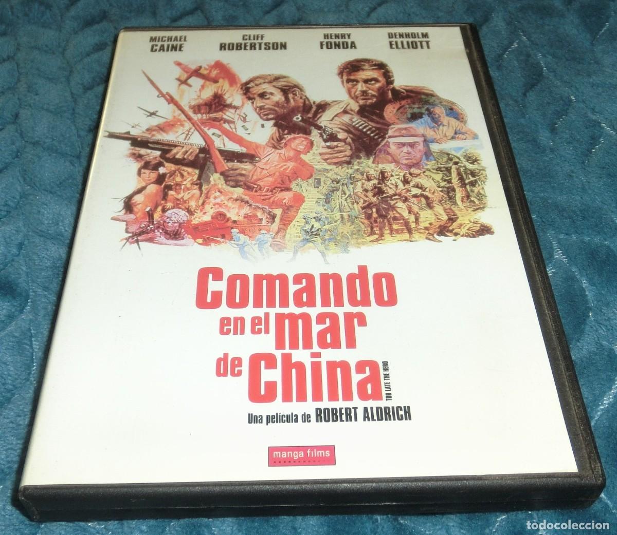 Cine: DVD COMANDO EN EL MAR DE LA CHINA - MICHAEL CAINE (DE COLECCIONISTA- PERFECTO ESTADO-UN S&Oacute;LO USO)
