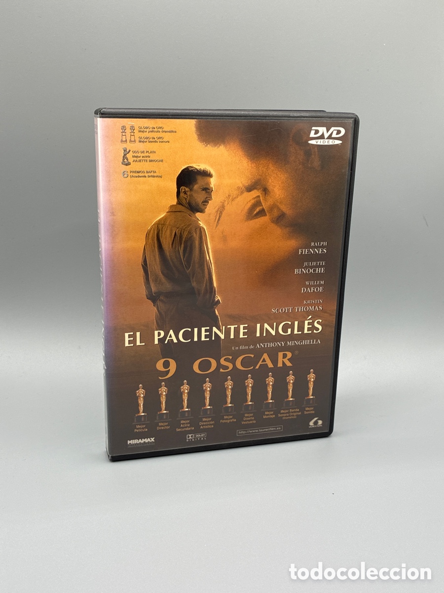 Cine: El paciente ingl&eacute;s DVD