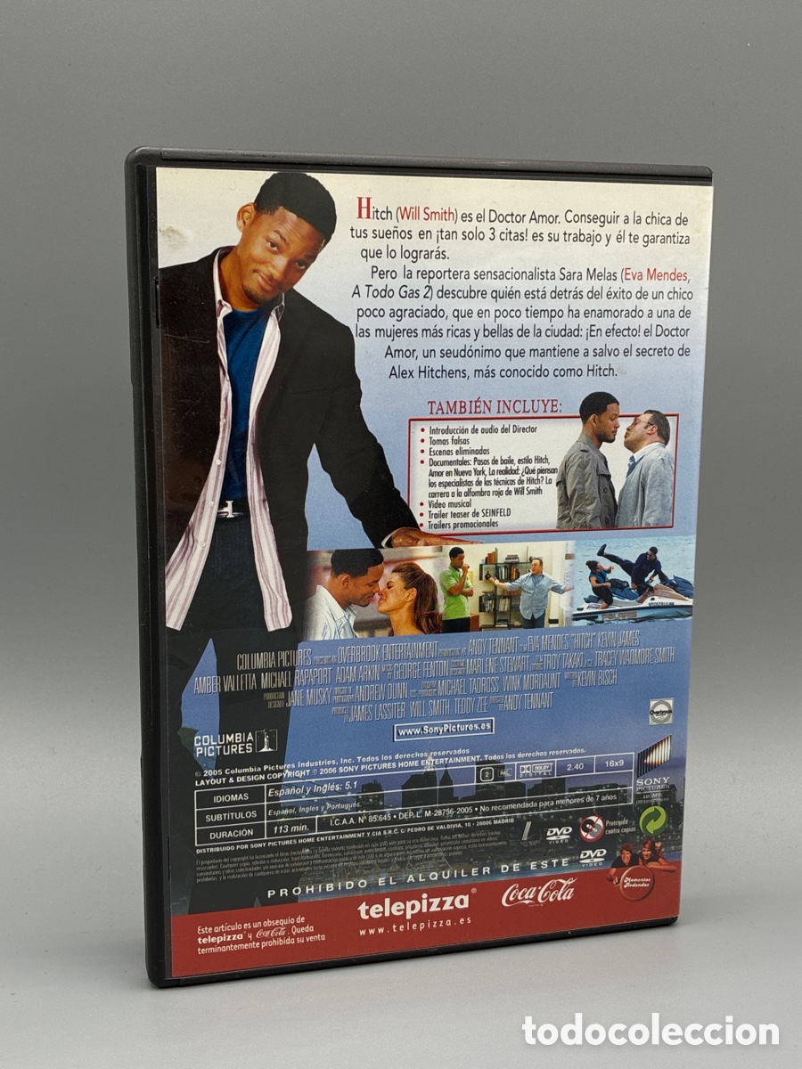 Cine: Hitch (Will Smith) DVD - Foto 2