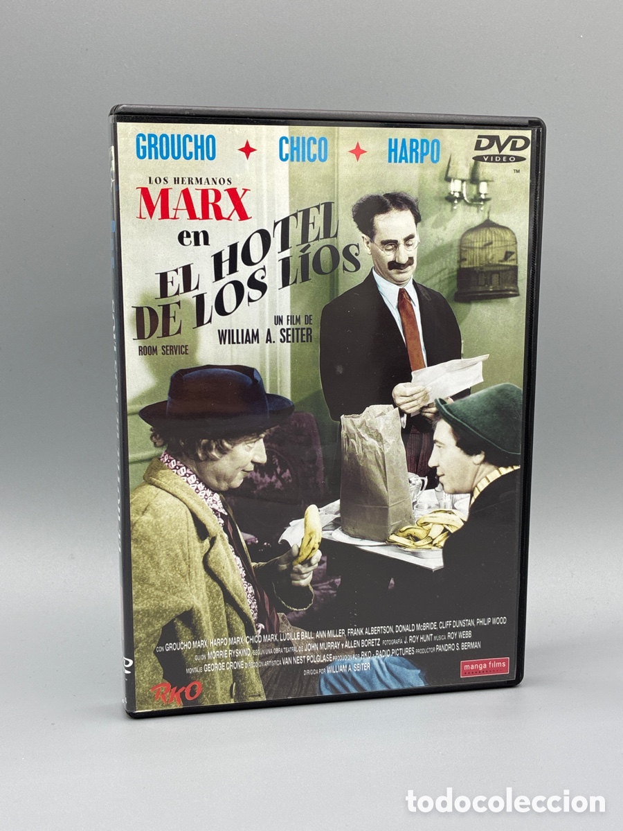 Cine: El hotel de los l&iacute;os (Los hermanos Marx) DVD