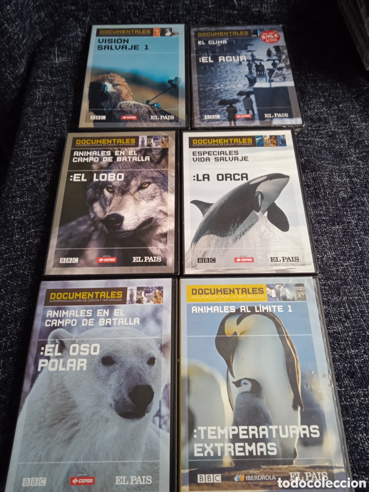Cine: DVDS - Documentales superproducciones de ciencia y naturaleza LOTE 6 DVDS