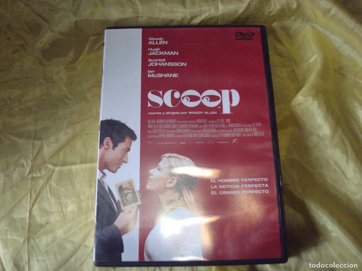 Cine: SCOOP. WOODY ALLEN, HUGH JACKMAN, SCARLETT HOHANSSON. DVD