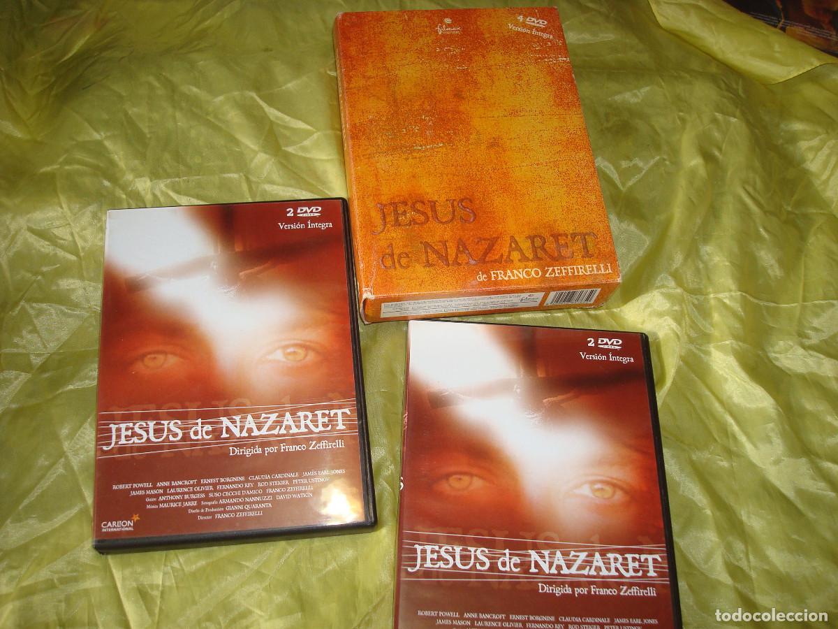 Cine: JESUS DE NAZARETH. FRANCO ZEFFIRELLI. 4 DVD&acute;S. VERSION INTEGRA